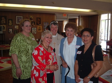 Beatriz Esquivel Ramos, Sister Victoria Indyk,  Sister Leonard Bartkowiak, Nora Esquivel Ramirez.jpg